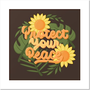 protect your peace Posters and Art